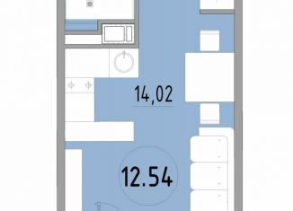 Продается 1-ком. квартира, 25.1 м2, Санкт-Петербург, 3-й Рабфаковский переулок, 5к5Л, муниципальный округ Обуховский