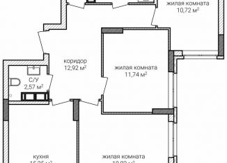 Продаю 3-комнатную квартиру, 78.8 м2, Нижний Новгород, Советский район