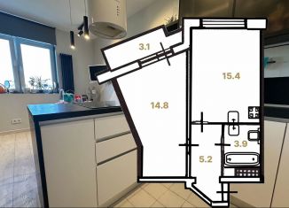 Продается 1-комнатная квартира, 39.3 м2, Санкт-Петербург, проспект Просвещения, 43, метро Парнас