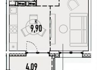 Продается однокомнатная квартира, 38.1 м2, Москва, ЦАО, Донская улица, 1