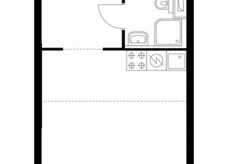 Квартира на продажу студия, 23.7 м2, Москва, метро Нагорная, 2-й Нагатинский проезд, 2/3