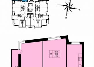 Продажа 3-комнатной квартиры, 81.7 м2, Владимир, ЖК Гвардейский 2.0