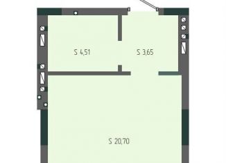 Продаю 1-комнатную квартиру, 28.9 м2, Новокузнецк