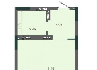Продам однокомнатную квартиру, 30.1 м2, Новокузнецк