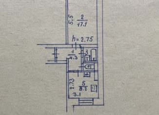 Продается 1-комнатная квартира, 34.2 м2, Крым, улица Бела Куна, 5А