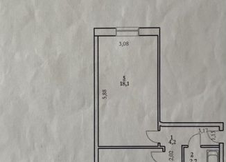 Продаю двухкомнатную квартиру, 44.7 м2, Энгельс, проспект Строителей, 15
