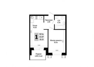 Продается 1-ком. квартира, 35.5 м2, Краснодарский край