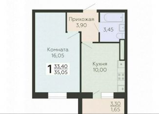 Продам 1-комнатную квартиру, 35.1 м2, Москва, район Южное Бутово, Джанкойская улица, 5