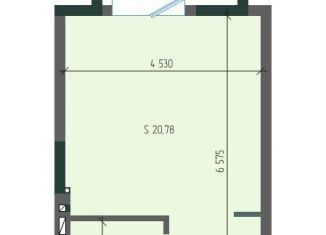 1-ком. квартира на продажу, 28.9 м2, Новокузнецк
