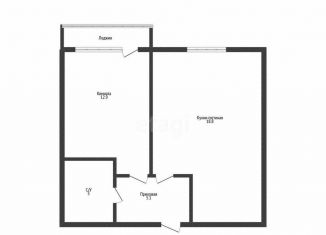 Продам 1-ком. квартиру, 46.5 м2, Краснодар, Базовская улица, 21, Базовская улица