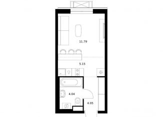 Квартира на продажу студия, 25 м2, Мурманск, улица Шмидта, 2