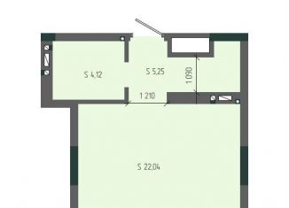 Продажа 1-комнатной квартиры, 31.4 м2, Новокузнецк, проспект Курако, 32