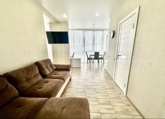 Сдается в аренду 2-ком. квартира, 63 м2, Сочи, Виноградная улица, 76, микрорайон Новый Сочи