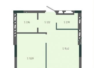 Продажа 2-ком. квартиры, 39 м2, Новокузнецк