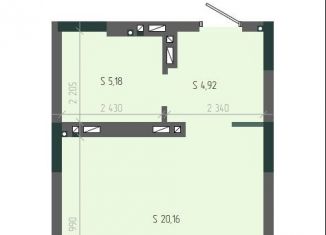 1-ком. квартира на продажу, 30.3 м2, Новокузнецк
