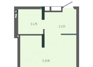Продажа однокомнатной квартиры, 31.7 м2, Новокузнецк