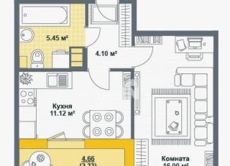 Продам 1-комнатную квартиру, 39 м2, Санкт-Петербург, Вилькицкий бульвар, 7, муниципальный округ Морской