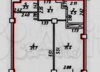 Продаю двухкомнатную квартиру, 67 м2, Ростов-на-Дону, проспект Ленина, 105Г, Ворошиловский район