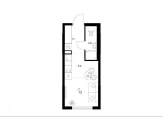Продаю квартиру студию, 19.4 м2, Москва, ВАО, ЖК Плеханова 11, к1.5