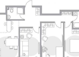Продам 4-ком. квартиру, 86.3 м2, Москва, Дмитровское шоссе, 73Б, ЖК Тринити