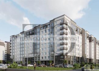 2-ком. квартира на продажу, 54.4 м2, Калининград