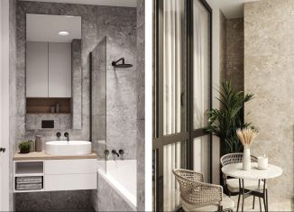 1-комнатная квартира на продажу, 42.4 м2, поселок городского типа Коктебель