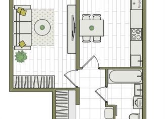 Продаю однокомнатную квартиру, 35.7 м2, Киров
