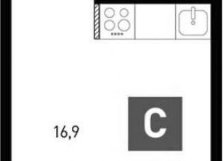 Продажа квартиры студии, 21 м2, Ростов-на-Дону, улица Ткачёва, 25