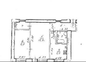 2-ком. квартира на продажу, 43.7 м2, Дзержинск, улица Грибоедова, 32