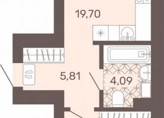 Продаю 2-ком. квартиру, 45.5 м2, Чита