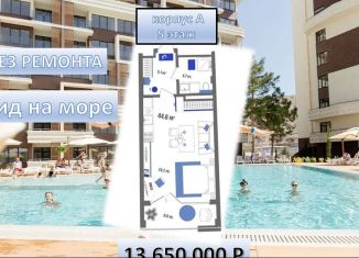 Продается 2-комнатная квартира, 44.5 м2, Судак, Набережная улица, 75