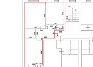 Двухкомнатная квартира на продажу, 64.4 м2, посёлок городского типа Петра Дубрава, ЖК Земляничный, улица Строителей, 5