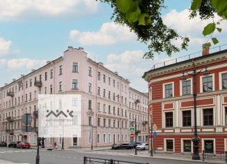 Трехкомнатная квартира на продажу, 70 м2, Санкт-Петербург, Лиговский проспект, 3/9, метро Чернышевская