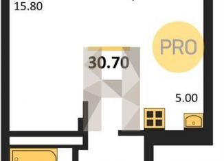 Продажа квартиры студии, 32 м2, Новосибирск, Калининский район
