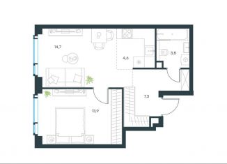 Продается 2-ком. квартира, 44.2 м2, Москва, метро Мичуринский проспект