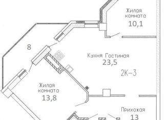 Продается двухкомнатная квартира, 67 м2, Екатеринбург, метро Уральская, улица Бажова, 68
