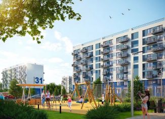 Продажа квартиры студии, 30.7 м2, посёлок городского типа Гвардейское, Курганная улица