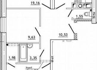 Продажа трехкомнатной квартиры, 83.1 м2, деревня Алтуховка, Олимпийская улица, 2