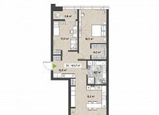 Продажа 2-ком. квартиры, 98.9 м2, Новосибирск, Красный проспект, 104