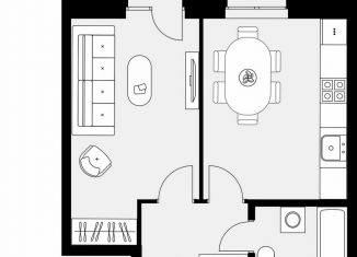 Продам 1-ком. квартиру, 37.3 м2, Долгопрудный, улица Академика Лаврентьева, 1