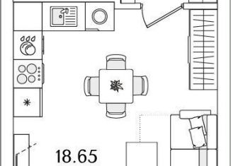 Продам квартиру студию, 27.7 м2, Санкт-Петербург, Калининский район