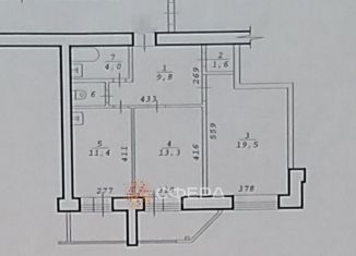 Продается двухкомнатная квартира, 61.3 м2, Новосибирск, улица Ключ-Камышенское Плато, 8/1, метро Золотая Нива