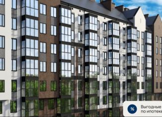 Продажа двухкомнатной квартиры, 60.5 м2, Калининград, Московский район, Акварельная улица
