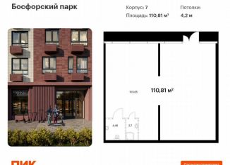 Продам помещение свободного назначения, 110.81 м2, Владивосток, улица Басаргина, 2