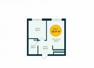 Продам однокомнатную квартиру, 32.2 м2, Тюмень, Лесопарковая улица, 1к2, Ленинский округ