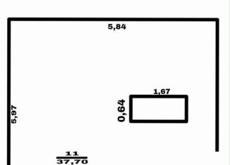 Продаю помещение свободного назначения, 37.7 м2, Чувашия, проспект Максима Горького, 26