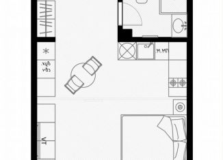 Продается квартира студия, 35.8 м2, Сочи