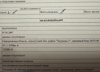 Продам гараж, 24 м2, Сухой Лог