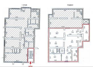 Помещение свободного назначения на продажу, 215.8 м2, Азов, Петровская площадь, 5/30