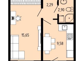 Продажа 2-ком. квартиры, 31.6 м2, Пермский край